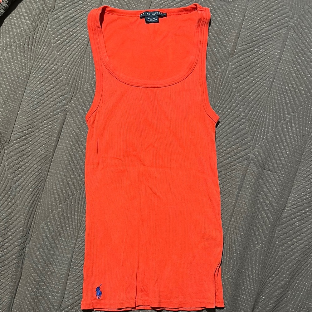 Ralph Lauren Red Tank Top